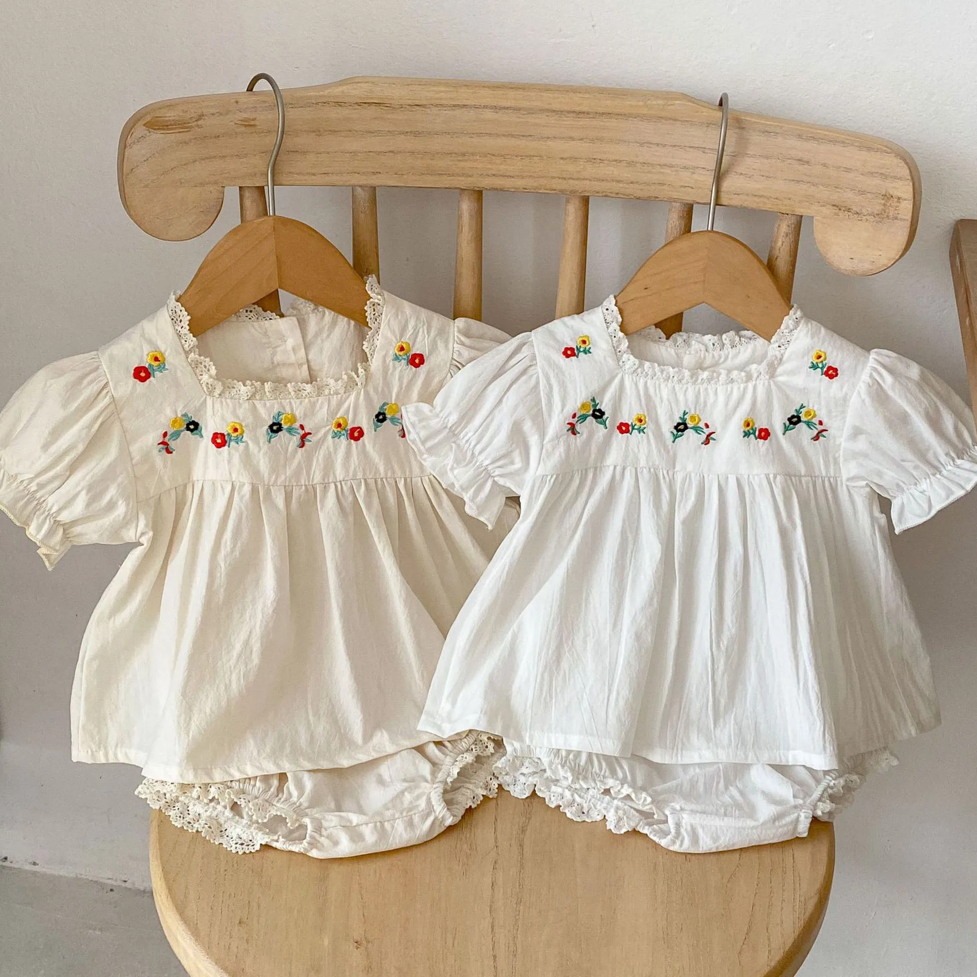 XINYU 2023 Ins Clothing For Girls Short Sleeve Top+Shorts Suit Summer Newborn Baby Sets Cotton Kids Costume Infant Girl Sets 0-3