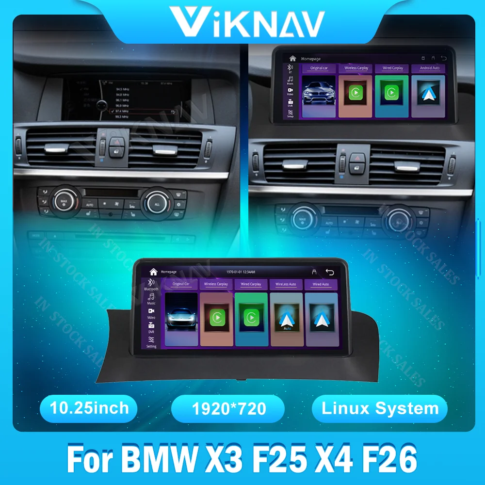 

Система Linux, автомобильное радио для BMW X3 F25 X4 F26, радио, Android, автомобильный мультимедийный плеер, навигация, беспроводное головное устройство