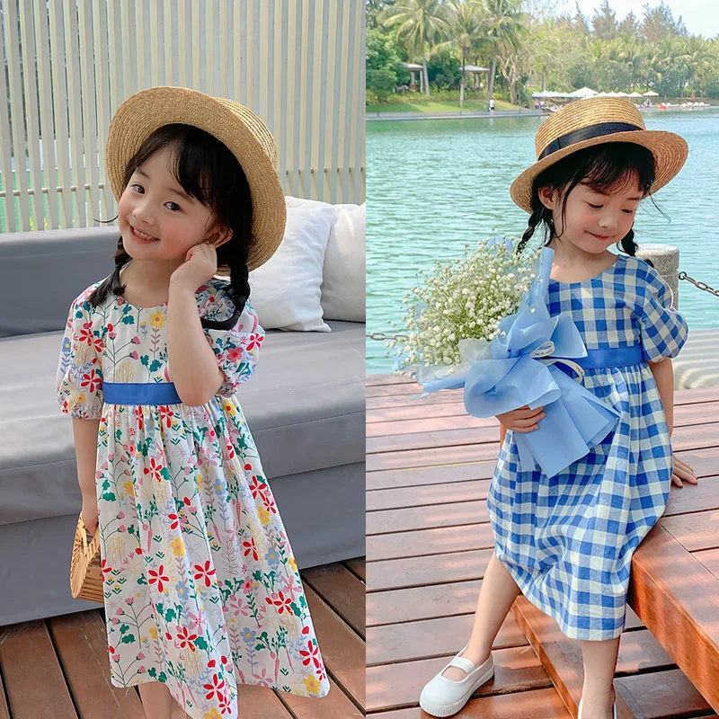 

Girl's Lace Sweet Princess Dress Girls Dress Baby Girl Clothing Flower Girl Dresses Korean Baby Clothes