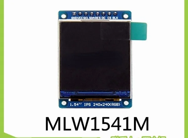 

1.54 Inch TFT Color Screen Module 240x240 Dot Matrix Pixel SPI Interface Full Viewing Angle IPS MLW1541M