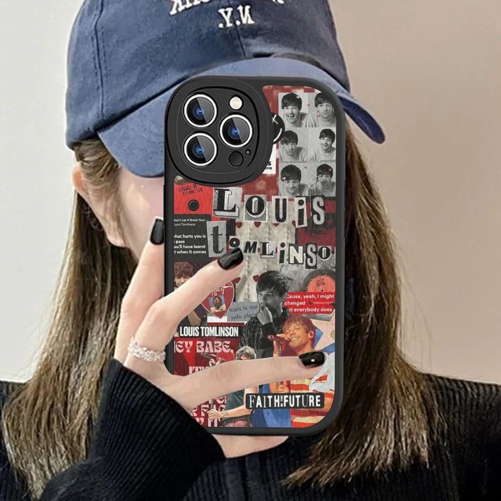 Чехол для телефона L-Louis Singer T-Tomlinson из жесткой кожи iPhone 16 15 14 13 12 Mini 11 Pro Max Xs X Xr 7 8 Plus