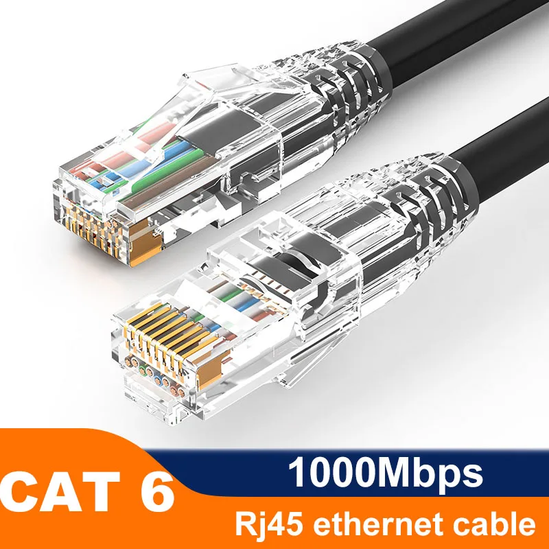 

Сетевой кабель B0518, сетевой кабель CAT6, ethernet, гигабитный высокоскоростной 1000 Мбит/с, RJ45 Lan кабель Utp Voor PS5, Интернет-модем для ПК, маршрутизатора,...