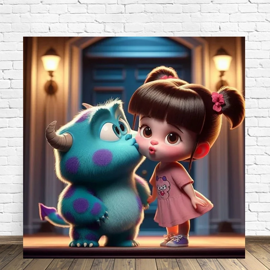 Disney 5D DIY Алмазная картина Monsters Inc дрель вышивка мультфильм искусство украшение