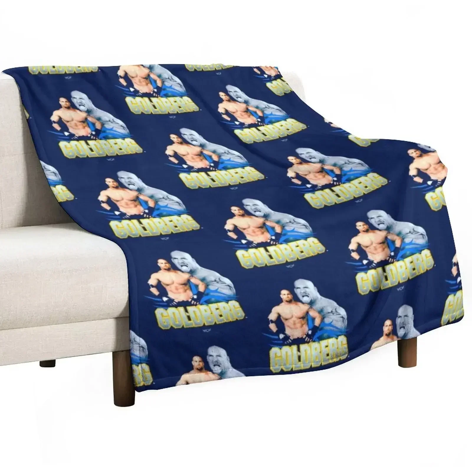 Классическое одеяло Goldberg World Championship Wrestling 1998 фланелевое дизайнерское для малышей