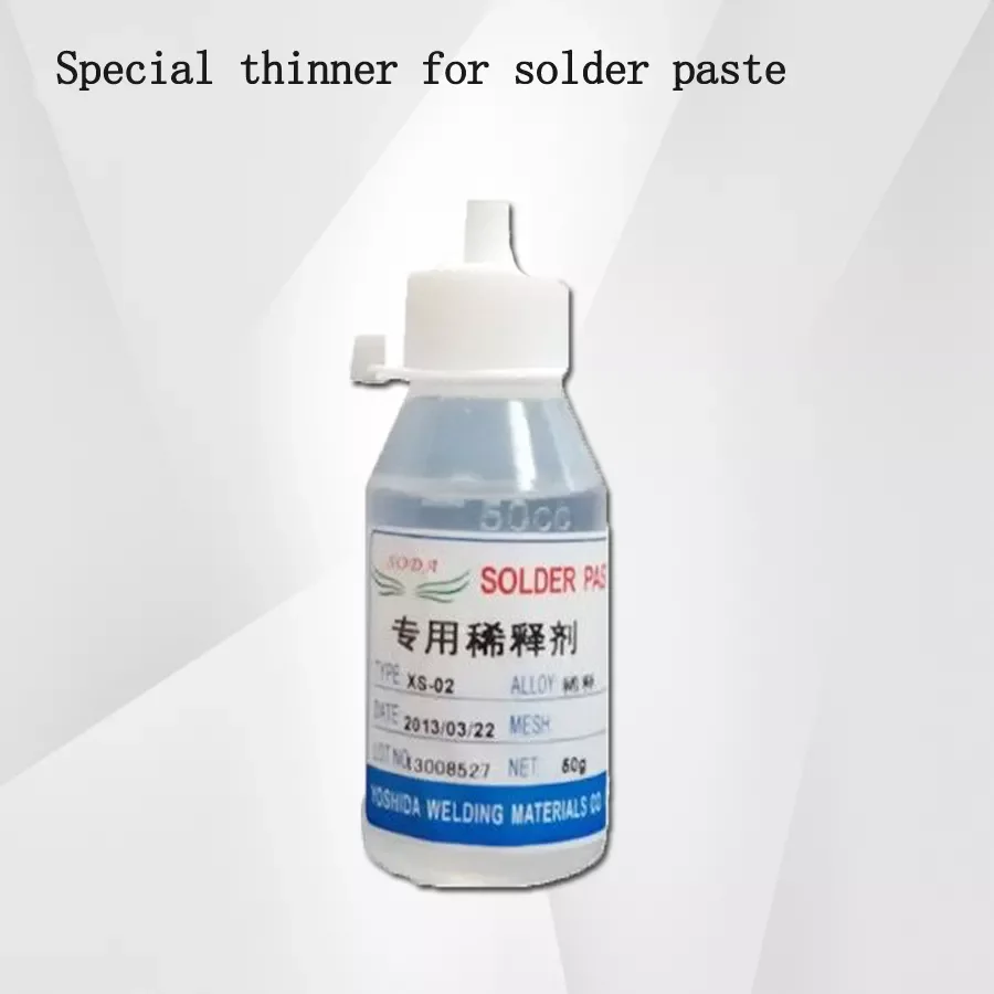 SMT Solder paste thinner Specially used for  tin solder paste plasma dilution SD-528 SD-318 SD-520  50ml