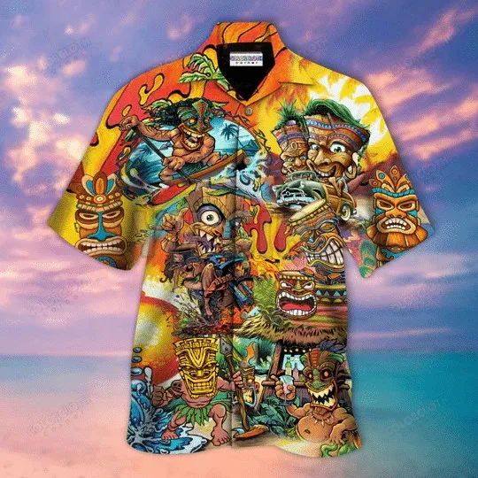 Elephant Peaceful Hawaiian Shirt 3D All Over Printed Hawaiian Shirt Men's For Women's Harajuku Casual Shirt Unisex