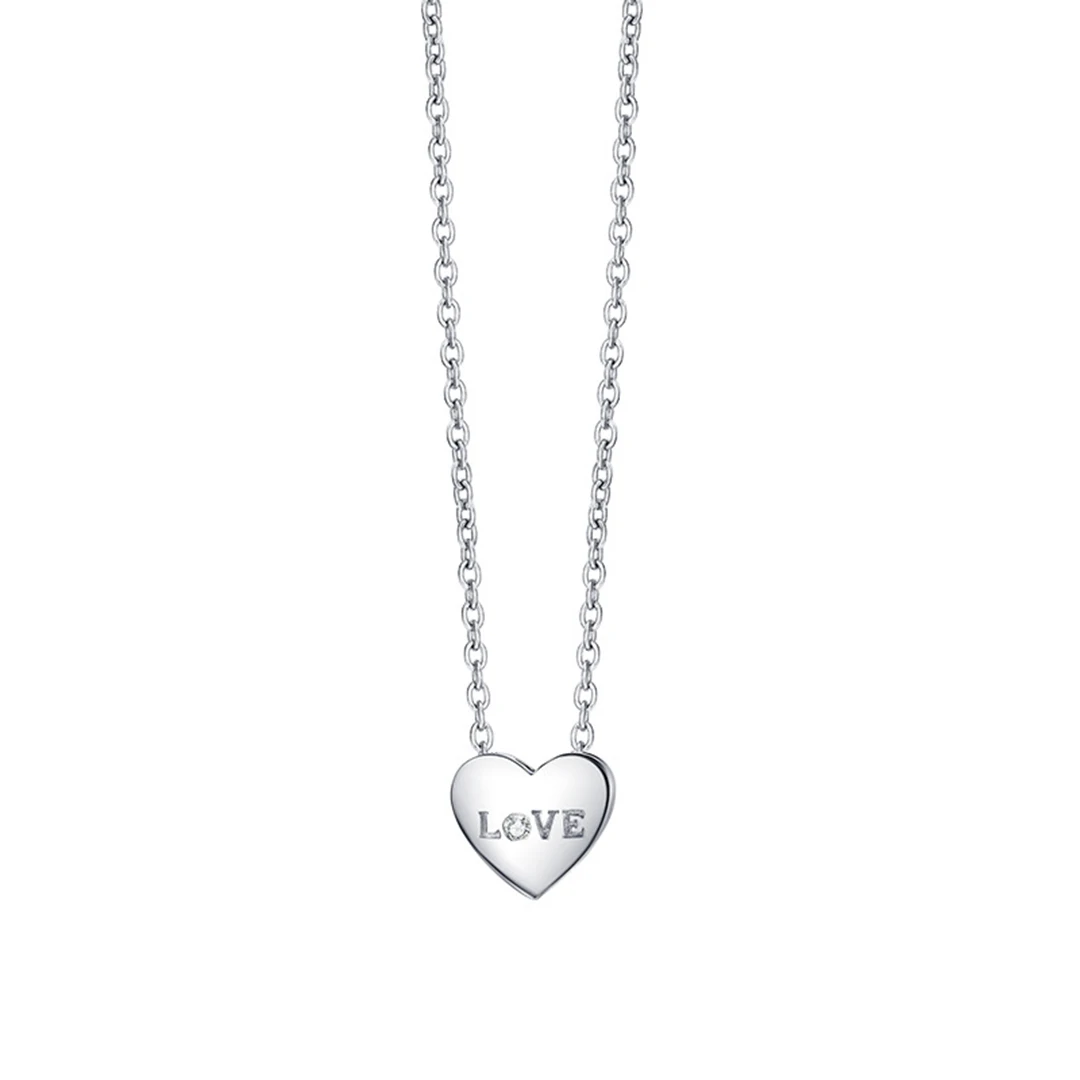 

Женское колье из серебра 925 пробы, с подвеской