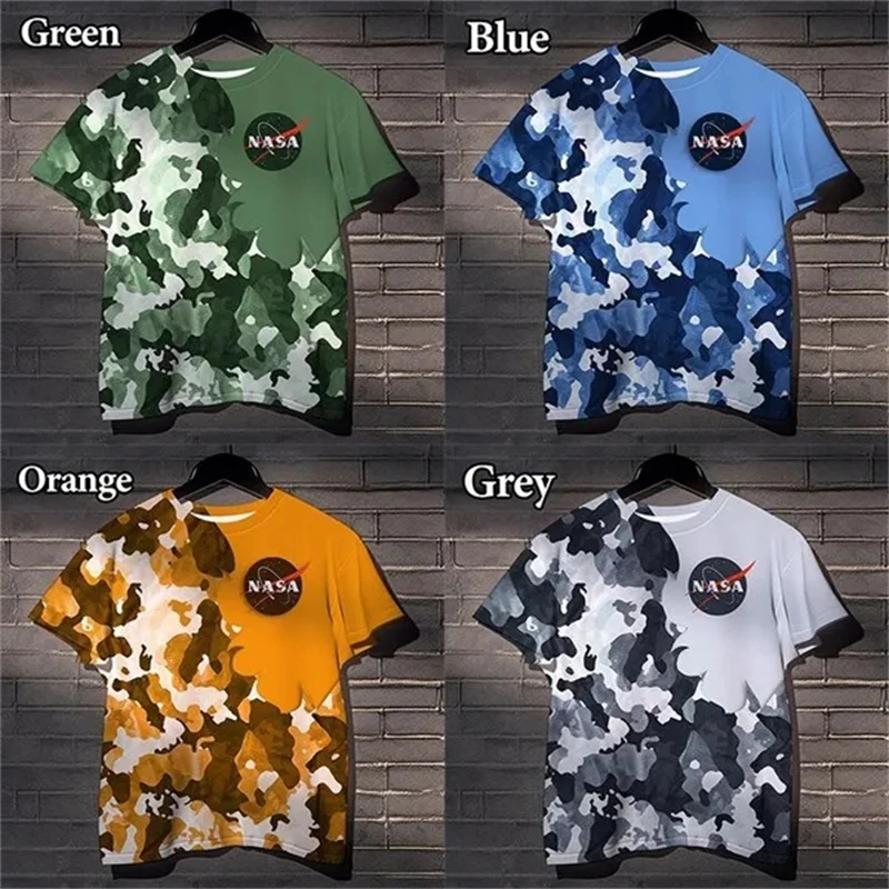 

Camouflage 3D Printing Cool Casual Street T-shirt Men And Women Fashion Fun Outdoor Sports T Shirt Popular Super Cool Tops Tees