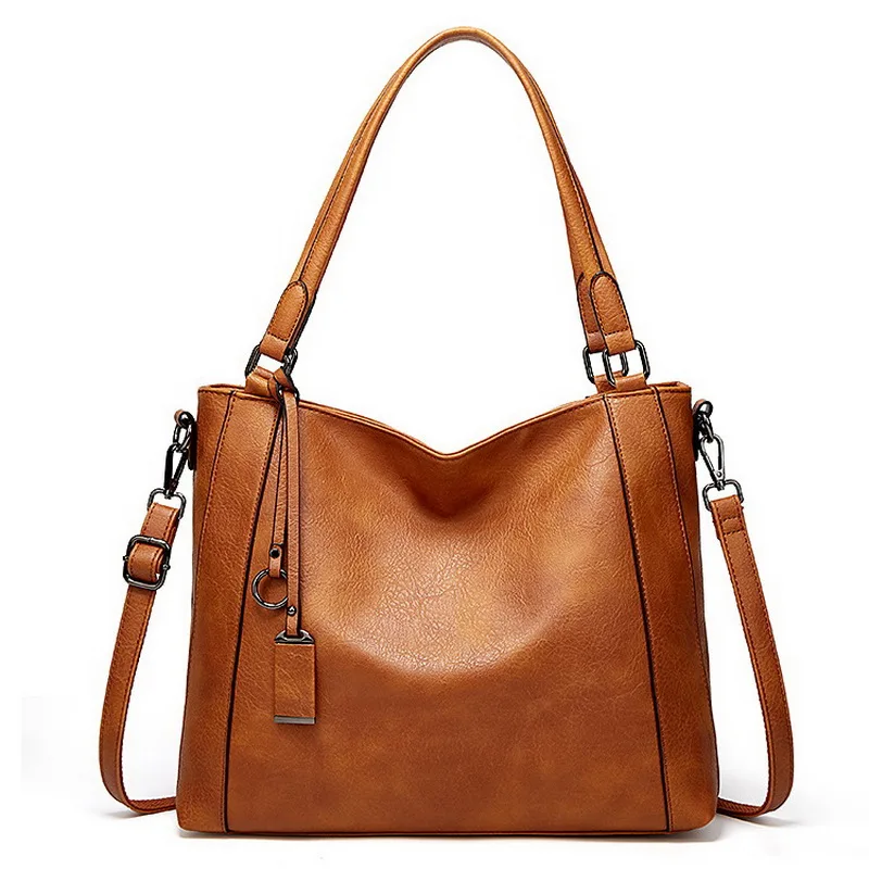 Diinovivo Autumn Winter Women's Handbags 2022 Trend Soft PU Leather Shoulder Bag Female Big Shopping Crossbody Bag Tote WHDV2202