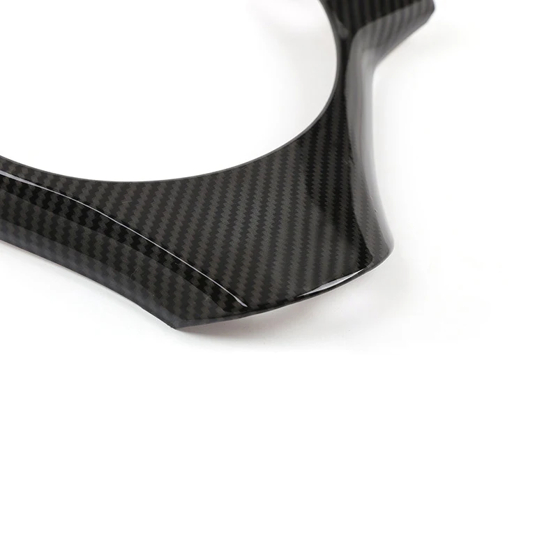 Текстура углеродного волокна Стайлинг автомобиля накладка на руль для BMW G шасси