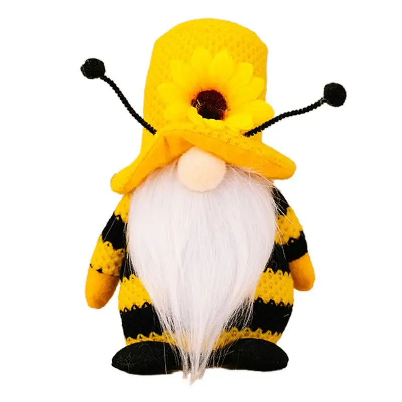 

Пчела гном Плюшевые Милые шмели пчелы гномы плюшевые весенние пчелы Декор пчела гномы плюшевые томте эльф пчела день Декор шведская карликовая пчела