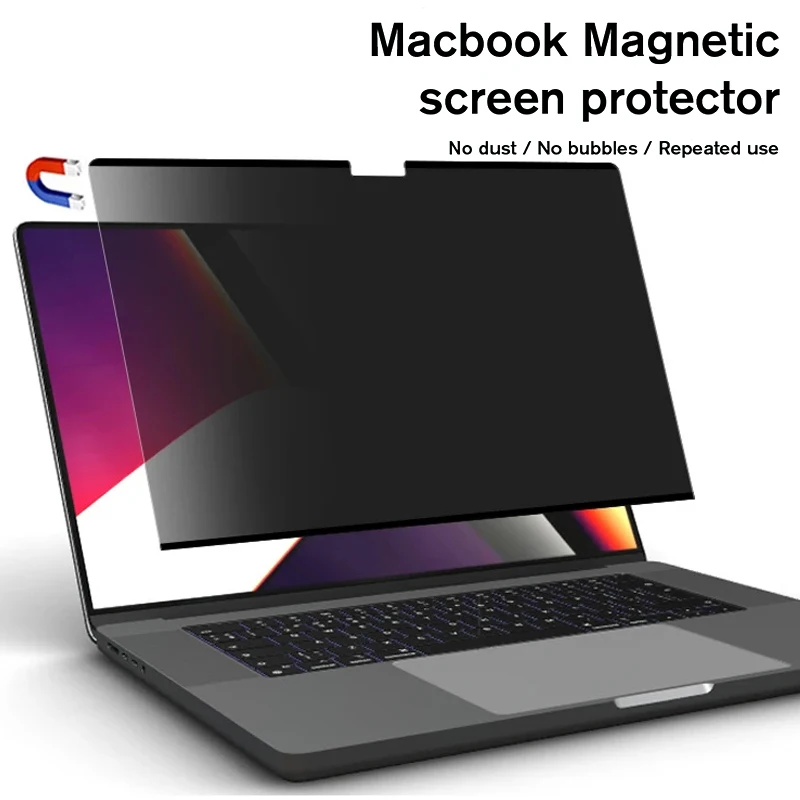 Магнитная Защитная пленка для Macbook Air 13 M1 M2 Pro 12 14 15 16 дюймов