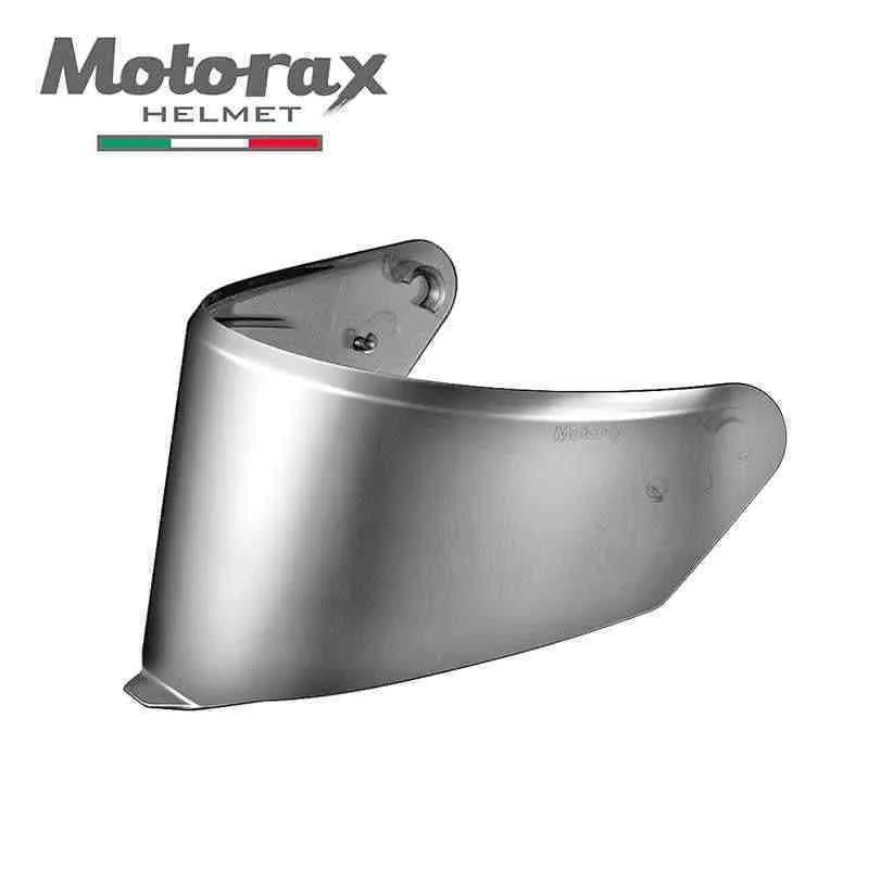 Фото Сменные солнцезащитные козырьки MOTORAX R50S Color Visors с застежкой для шлема R50Spro, ветрозащитные линзы для шлема №3