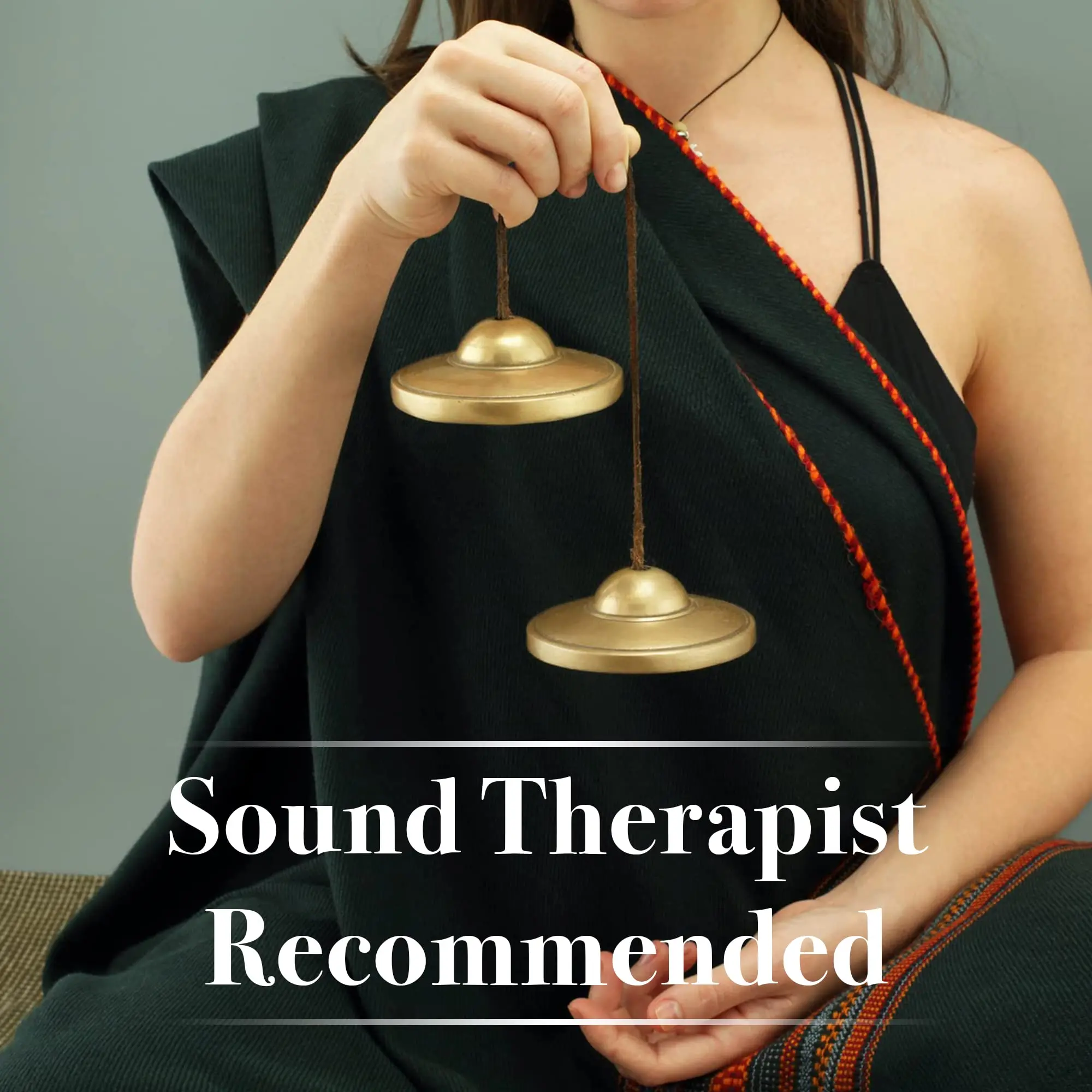 Тарелки тибетские Tingsha 2 шт. медитация Латунные Колокольчики колокольчики для