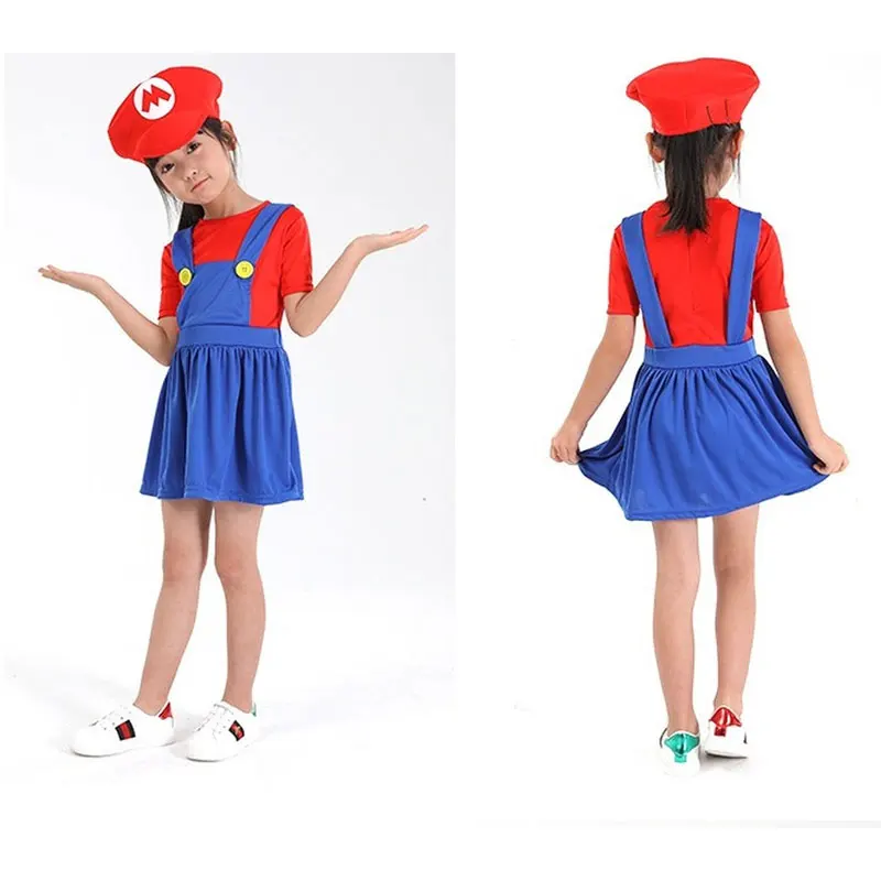 Костюм для косплея аниме костюм с юбкой персонажа игры одежда детей и взрослых