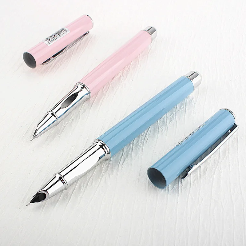 

High Quality Fashion 5071 Art Fountain Pens Curved 0.8/0.38mm Nib Students Calligraphy Writing Tools School Office Stationery