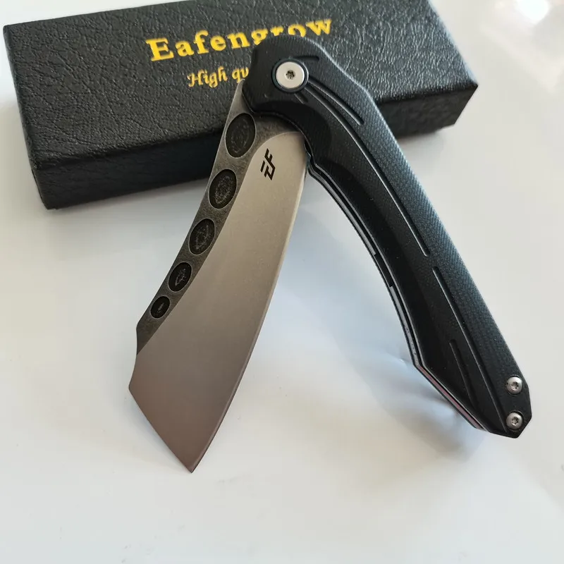 Eafengrow 2022 складной нож EF971 D2 лезвие G10 тактический для выживания повседневного