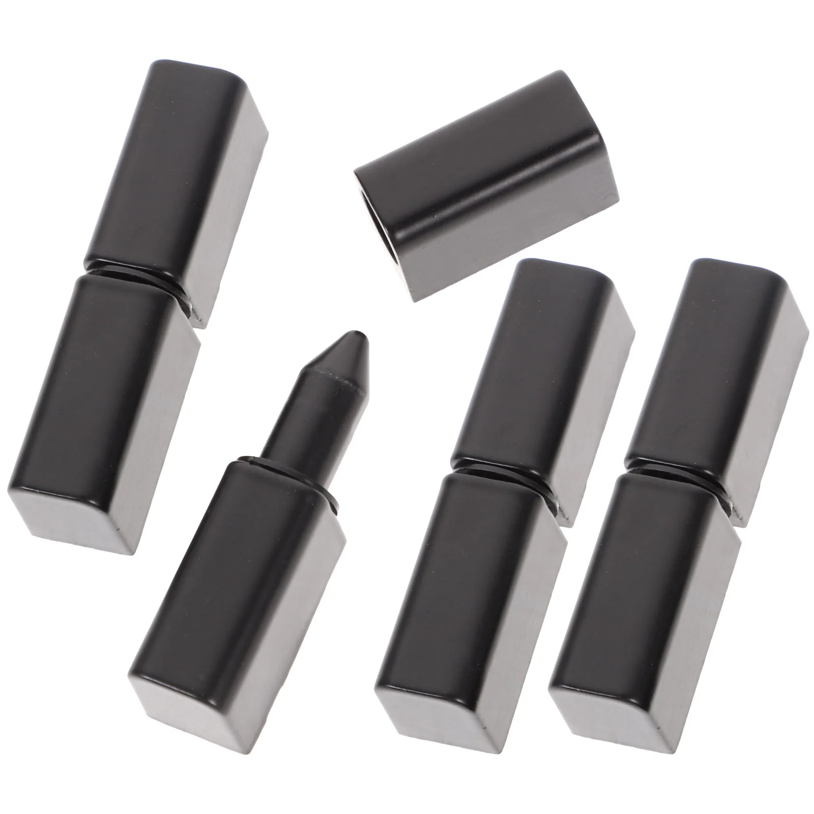 

4pcs Instrument Equipment Black Cabinet Hinges Cabinet Door Hinge Hinges Black Door Hinges Instrument Case Hinges