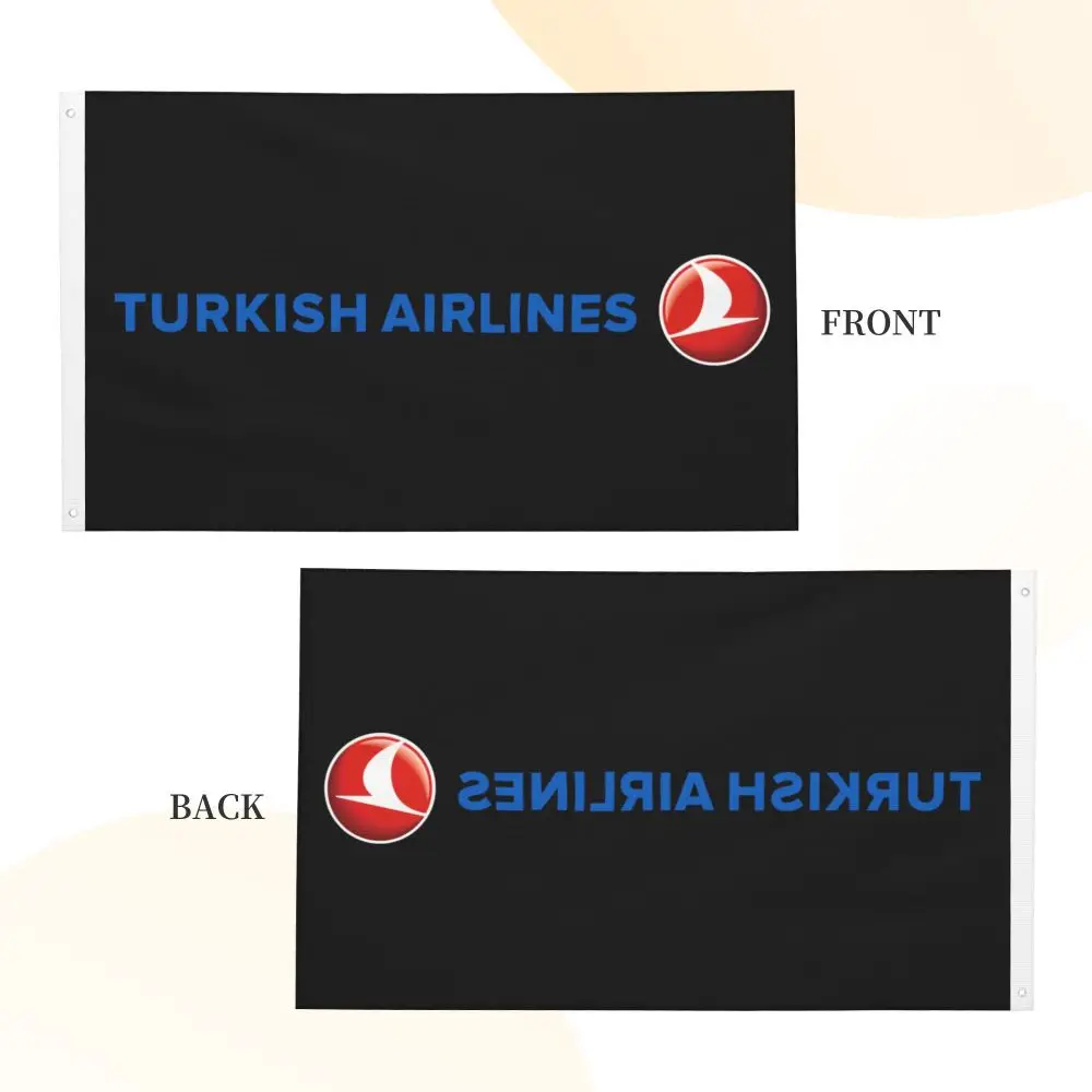Новый двухсторонний баннер турецкой авиакомпании флаг бриза Садовый