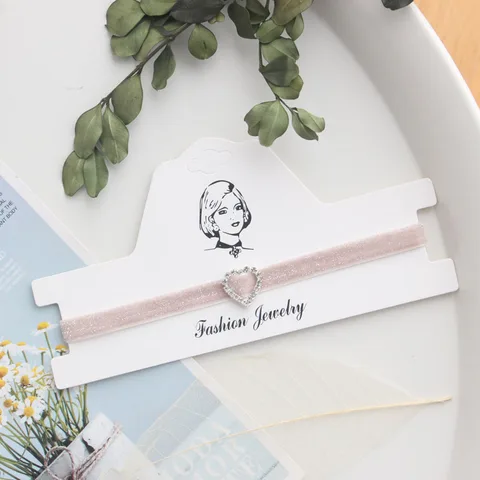 BaCuSen розовое колье-чокер с цветочным принтом