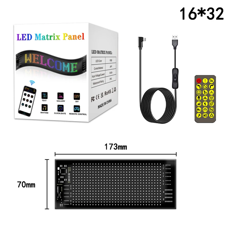 

Wiscolor Светодиодная матрица 5V USB
