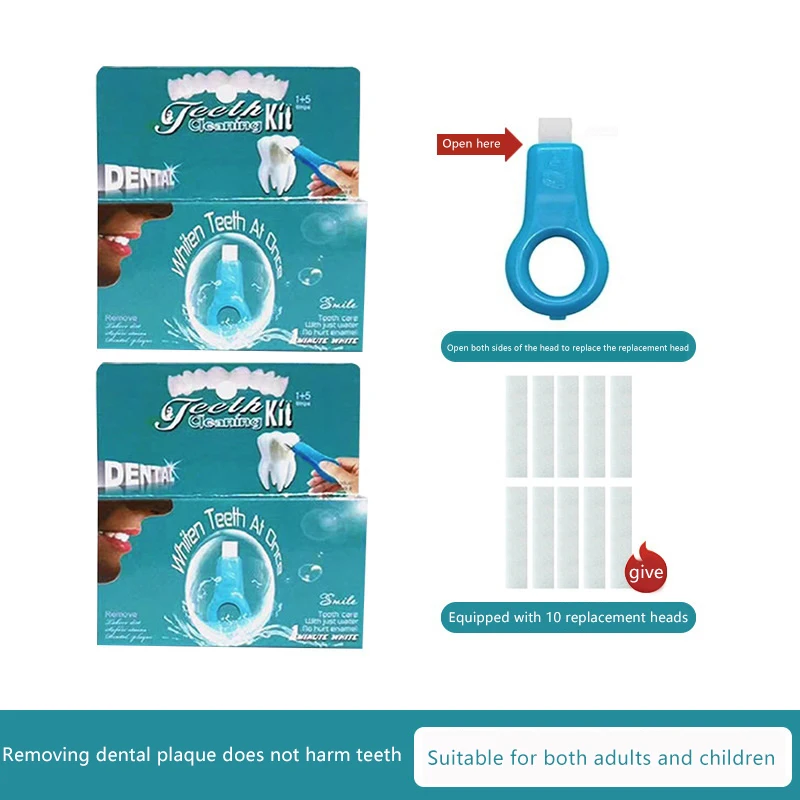 Умные чистящие салфетки для зубов удаление зубного налета пятен наноластик