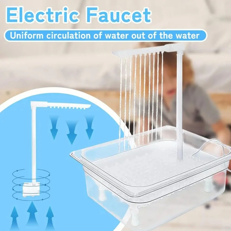 Горячая ванна для попугая автоматическая душевая коробка многофункциональная