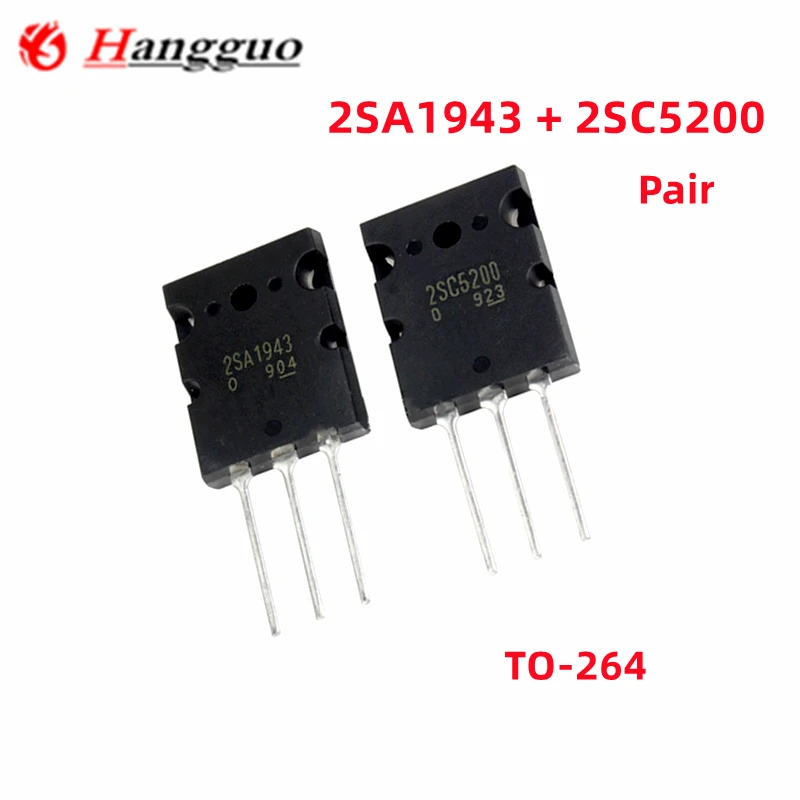 

10 шт. = 5 пар, оригинальный усилитель мощности 2saeas 2SC5200 aeas C5200 TO-264