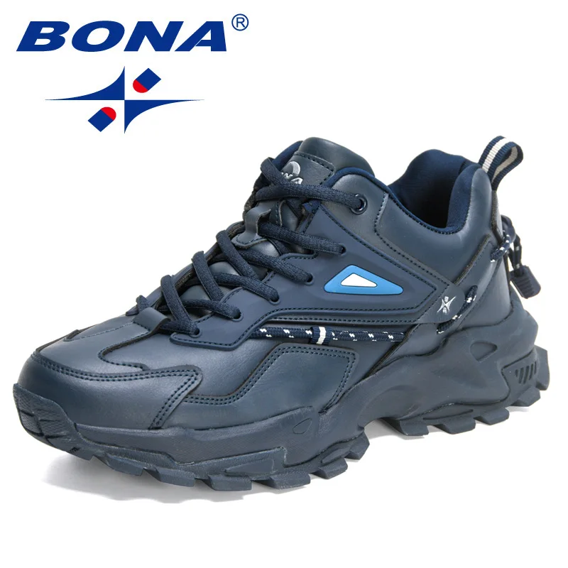 Кроссовки BONA мужские кожаные