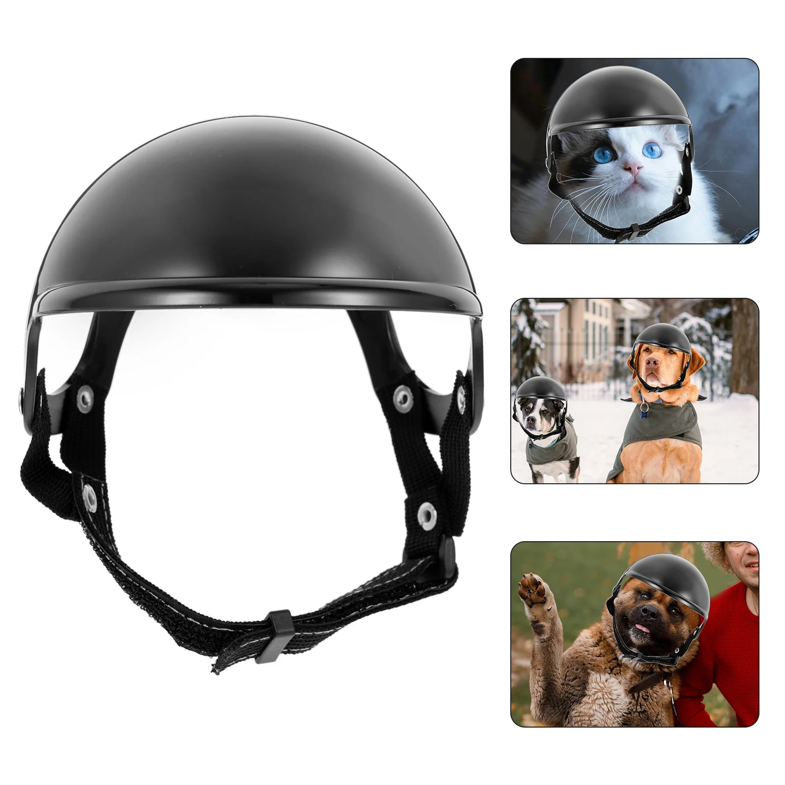 

Pet Scooter Safety Toy Hat Headgear Decorative Cat Puppy Party Favors Dog