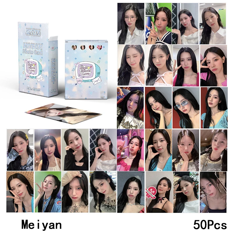 

50pcs/set (G)I-DLE INEVER DIE Iam Free-ty Lomo Cards Gidle Album Girls I Burn Photo Card Postcard Fans Gift Meiyan MINNIE Kpop