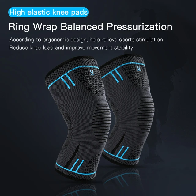 Knee Pads For Men And Women Running Basketball Sports Knee Pads For Mountaineering Non-Slip Knitting Breathable Knee Pads 2