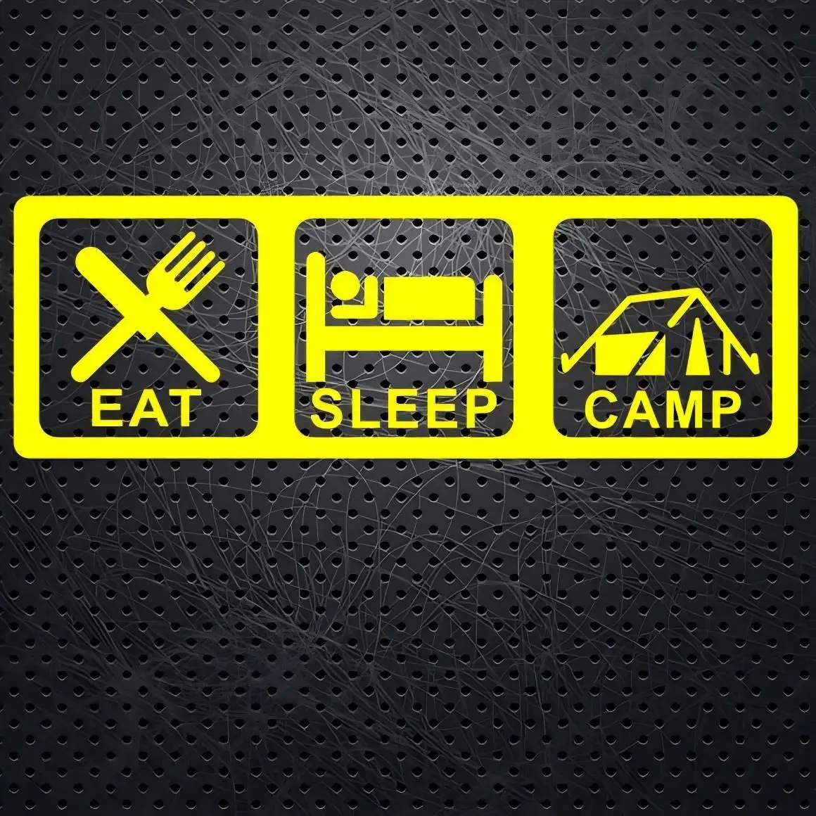 Наклейки для украшения дома на колесах CMAP CAMPING SLEEP EAT Wilderness Campfire Adventure наклейки