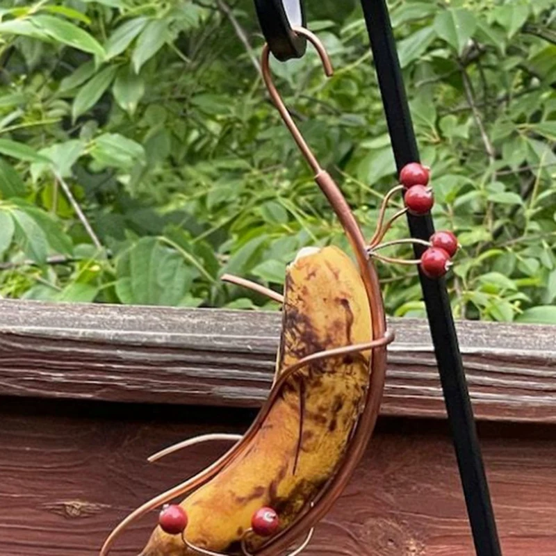 Гамак-банан-бабочка уличная подвесная кормушка-бабочка для среды обитания