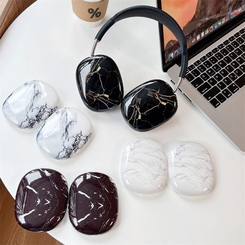 Фото Модный красивый чехол для Airpods Max, защитный декор для наушников Apple, чехол для Airpods Max, защита гарнитуры Capa №5