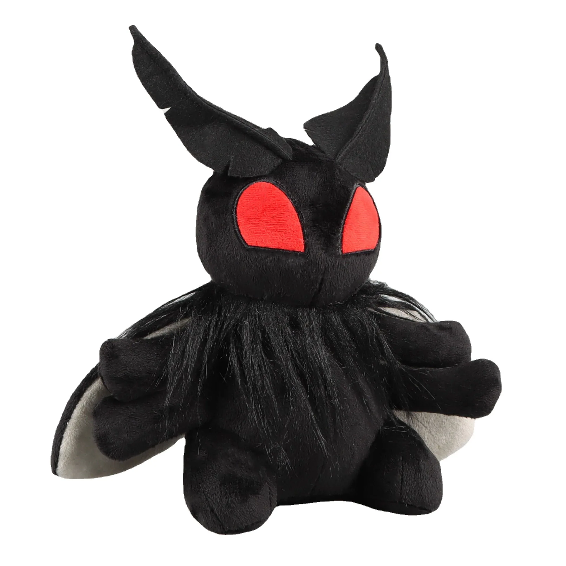 

28 см кавайная плюшевая игрушка Mothman, мягкие игрушки-животные, плюшевые куклы Mothman, мультяшная аниме-фигурка, мягкая кукла, плюшевая Подарочна...