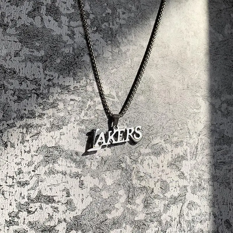 

Новинка 2022, модное ожерелье из титановой стали Kobe No. 24 Lakers, Джеймс, хип-хоп парные мужские и женские модные подвески, универсальное ожерелье