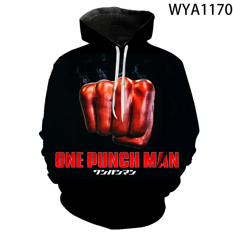 

One Punch-Man New Fashion Casual Hoodies 3D Printed Men Women Children Sweatshirts Boy Girl Kids Streetwear Pullover Tops