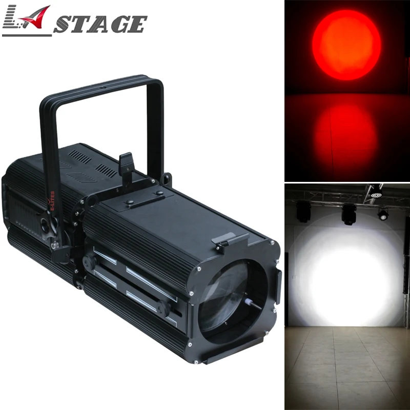 

200W Led Profile Spot Spotlights RGBW Stage Lights Powerful Projection 200W 4IN1 COB LED Zoom Disco Party DJ Lighting