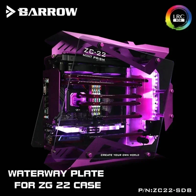 Barrow Distroplate для Zeaginal 22 чехол система водяного охлаждения ПК Игровая плата 5V 3PIN