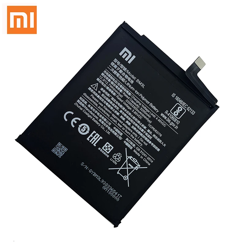 xiao mi 100 original replacement battery for xiaomi 9 mi9 m9 mi 9 xiaomi9 bm3l genuine phone 3300mah replacement batteria free global shipping