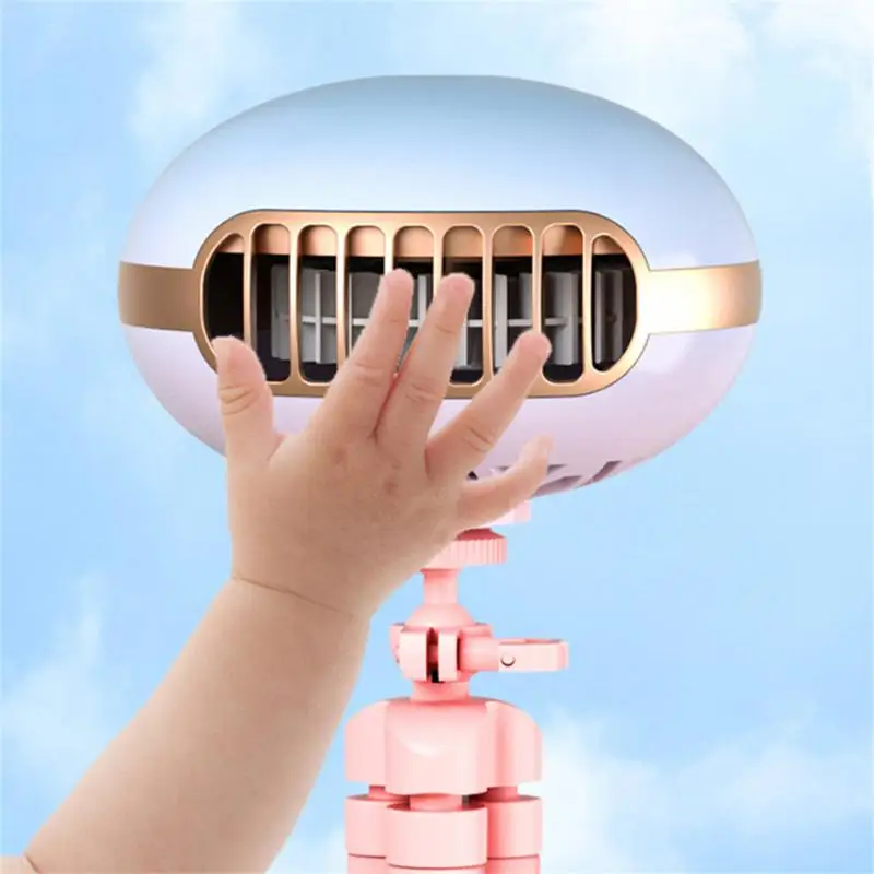 

Portable Windable Fan Bladeless Fan Handheld Jellyfish Octopus Fan Can Stand Windable Baby Courier Phone Holder Rechargeable Use