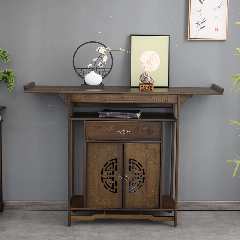 PQF алтарь стол для благовоний шкаф Будды молитвенный Гуаньинь Бодхисаттва Бог