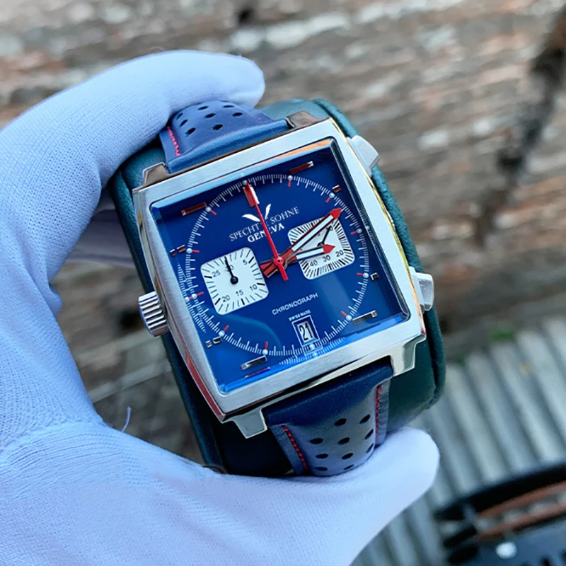 

New Mens Quartz Watches Square Personality Waterproof Sports Business Watch Luxury Automatic Date Full Steel Trend AAA Clocks
