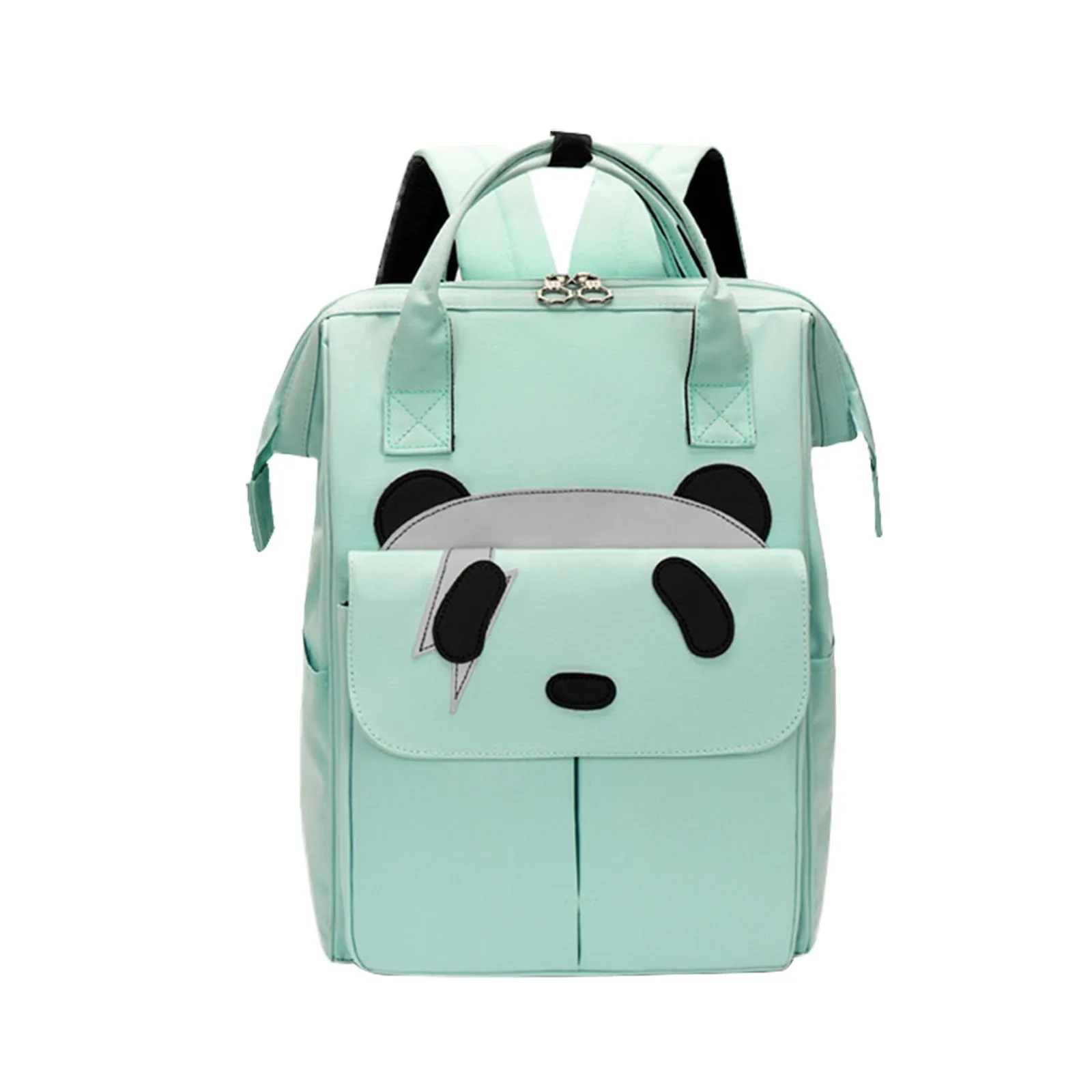 

Leopard Backpack Purse with Guitar Strap Large-capacity Backpack Anti- College Style Leisure Backpack Diaper Bags for Baby Boy