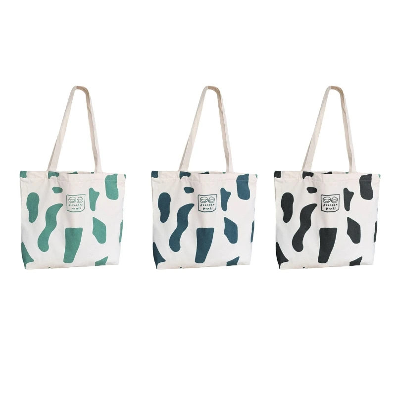 

2023 New Casual Canvas Bag Handbag Large Capacity Shoulder Bag Zipper Tote Bag for Female Valentine's Day
