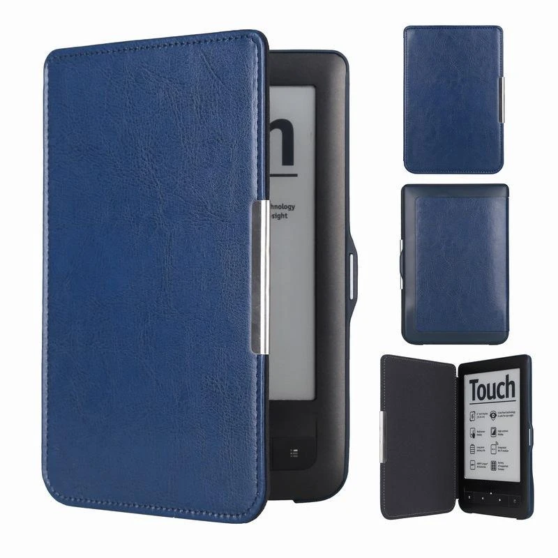 Shell for Pocketbook Basic Touch 623 622 Pocketbook Pu Leather Ereader Case Waterproof Non-slip Anti-dust Shell Skin