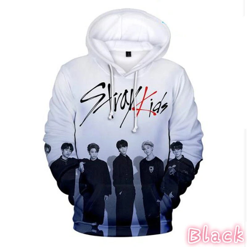 

2022 K-pop K-POP Stray Kids Hoodies Hooded Sweatshirt 3D Printed MINHO JISUNG WOOJIN CHANGBIN FELIX Kpop Harajuku