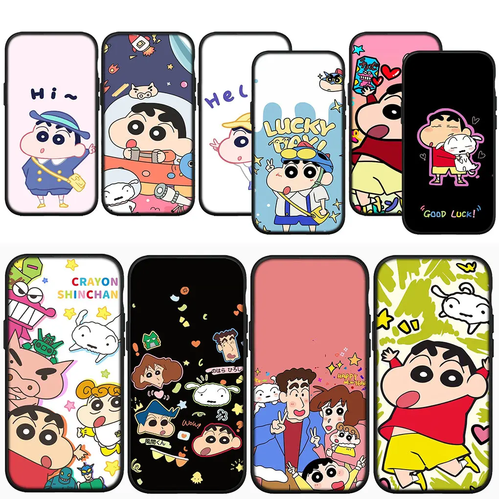 Чехол для телефона C-Crayon S-Shins C-Chans S-Shinchans Apple iPhone 16 15 14 13 12 11 Pro Max 6 6S Plus + SE 15+ 16+