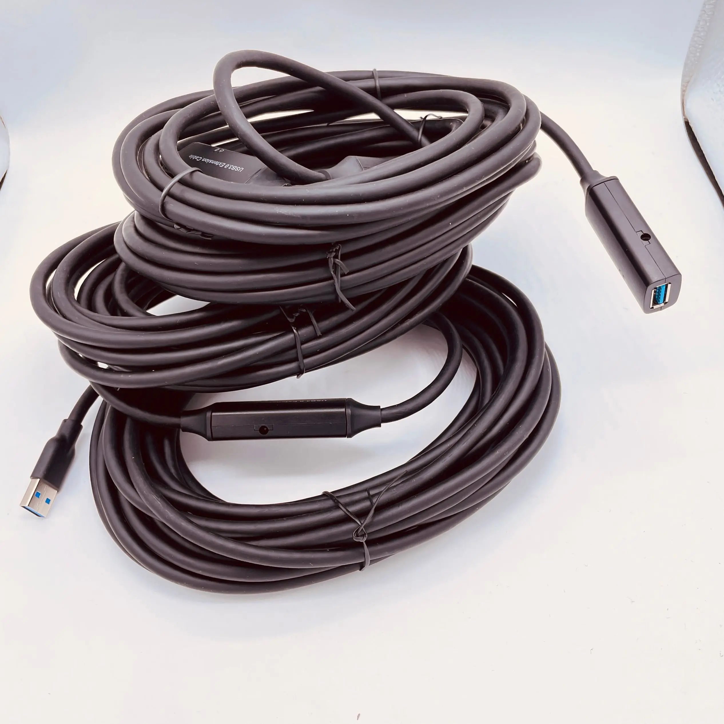 

New Black 5Gbps 25 meter usb extension cable with 4PCS IC